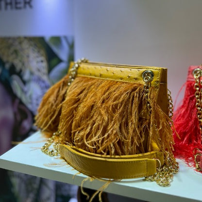 The CG Feather Handbag